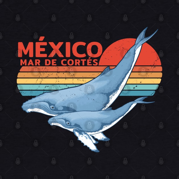 México Sea of Cortez Humpback Whale by NicGrayTees